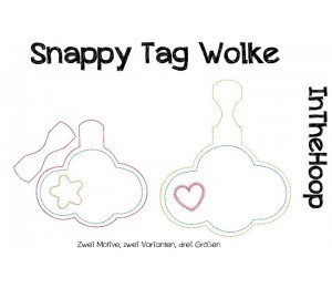 ITH - Anhänger Schlüsselanhänger Wolke